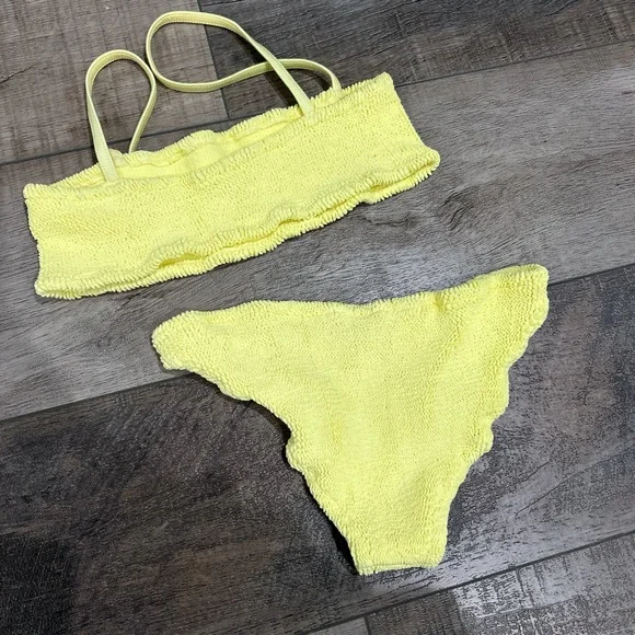 Hunza G Gigi bikini set in yellow - Picture 5 of 5